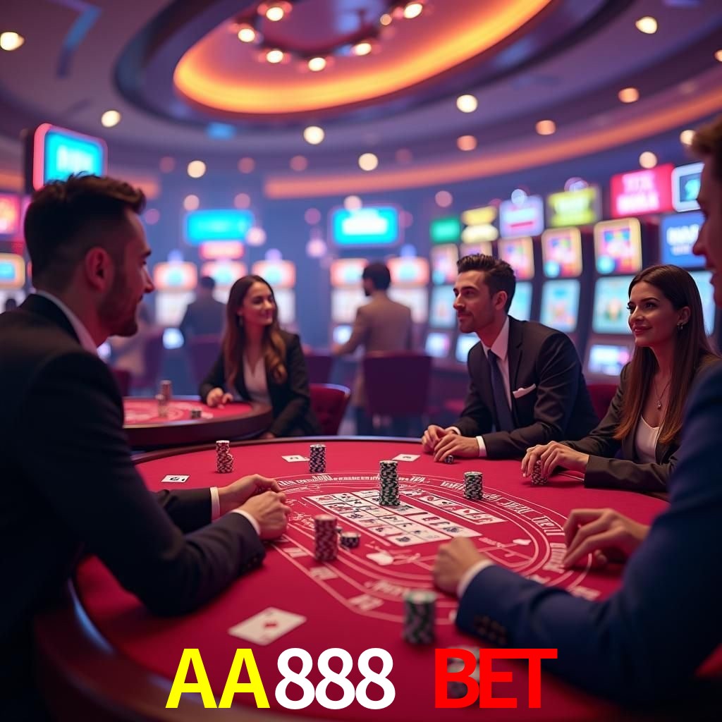 Interface do App AA888 Bet